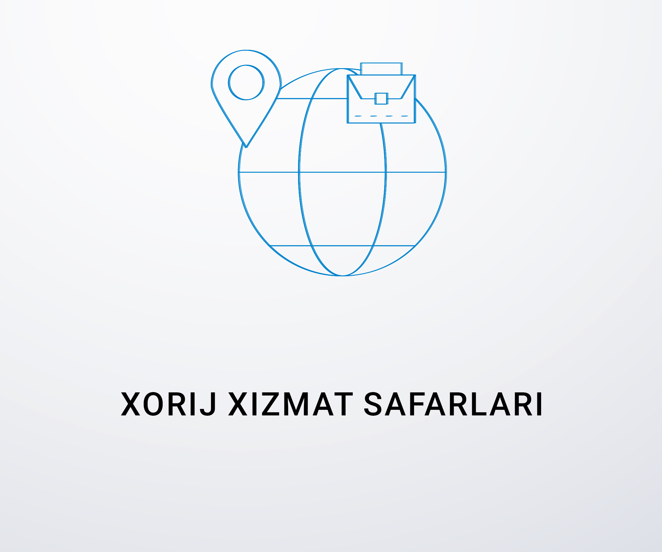 Xorijiy mamlakatlarga xizmat safarlari to'g'risida