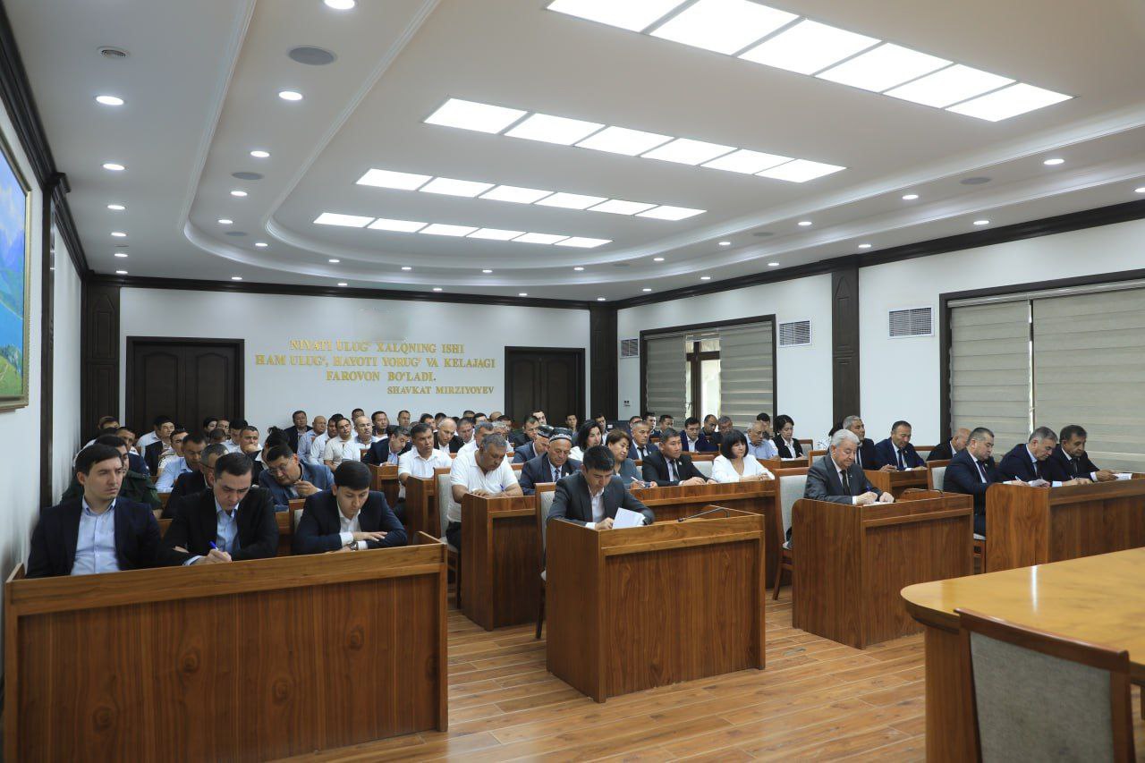 Критически рассмотрены осуществляемые работы по противодействию коррупции в Сурхандарьинской области