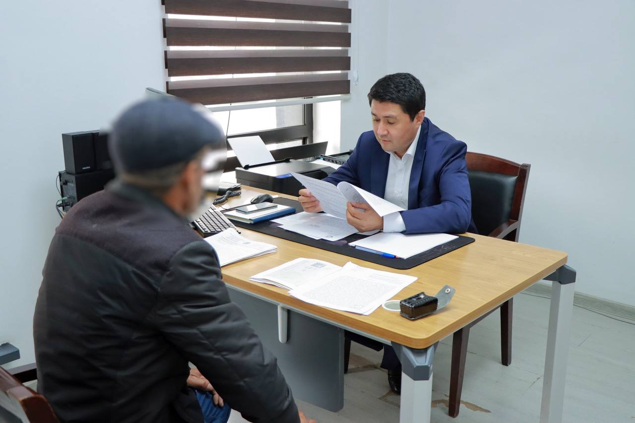 Агентлик директорининг навбатдаги шахсий қабули ўтказилди